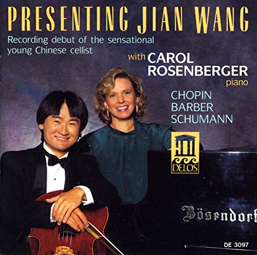 Cello Recital: Wang, Jian - Chopin, F. / Barber, S. / Schuma