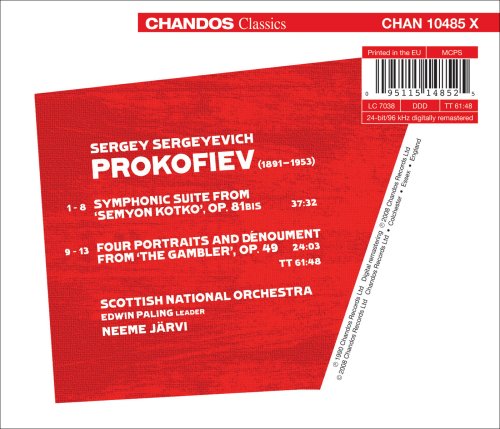 Prokofiev, S.: Semyon Kotko Suite / 4 Portraits and Denoueme