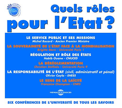 6 CONFERENCES DE L'UNIVERSITE