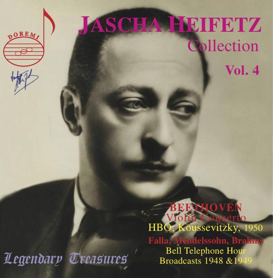 Jascha Heifetz Collection, Vol. 4 (Live)
