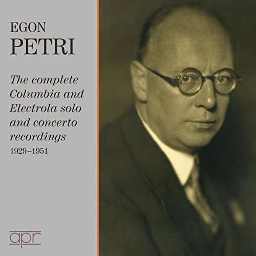 The Complete Columbia & Electrola Solo & Concerto Recordings