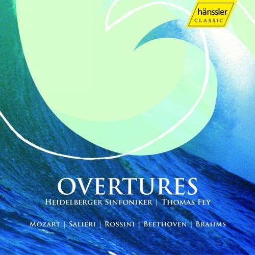 Mozart, Salieri, Rossini, Beethoven & Brahms: Overtures (Liv