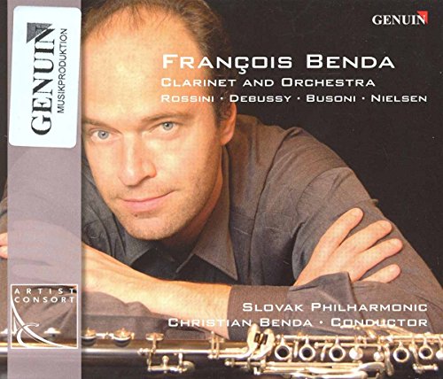 Clarinet Recital: Benda, Francois - ROSSINI, G. / DEBUSSY, C