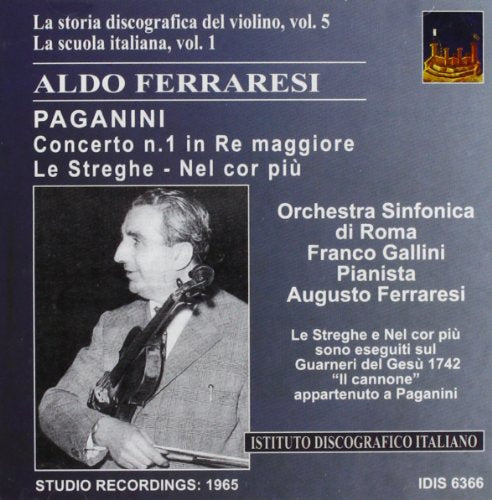LA STORIA DISCOGRAFICA DEL VIOLINO, VOL. 5, La scuola italia