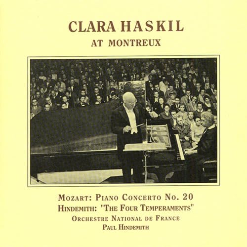 MOZART: Piano Concerto No. 20 / HINDEMITH: 4 Temperaments (H