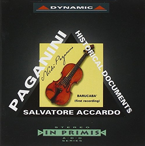 Paganini, N.: Historical Documents