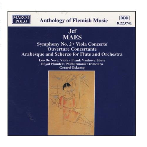 MAES: Symphony No. 2 / Viola Concerto / Ouverture Concertant