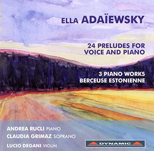 Adaiewsky: 24 Preludes for Voice and Piano - Piano Music - B