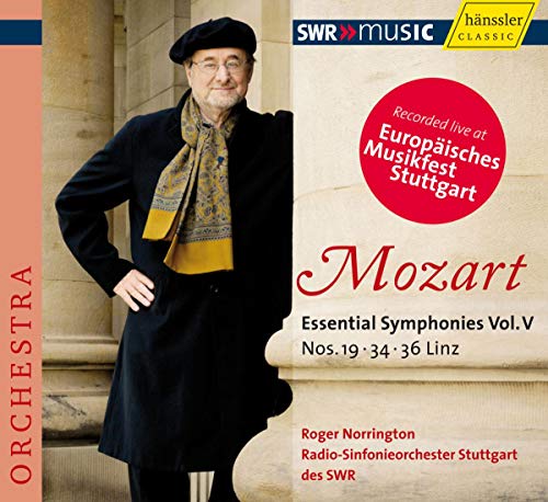 Mozart, W.A.: Symphonies (Essential), Vol. 5 - Nos. 19, 34,