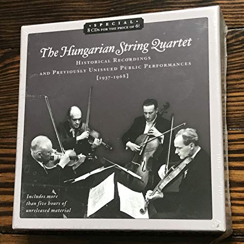 Hungarian String Quartet: Historical Recordings and Previous