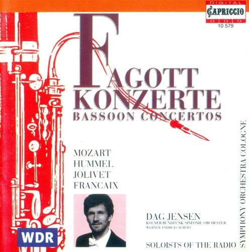Mozart, W.A.: Bassoon Concerto, K. 191 / Hummel, J.N.: Basso