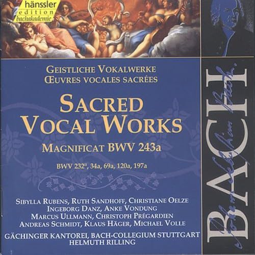 SACRED VOCAL WORKS