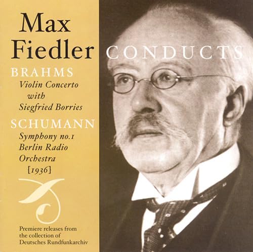 BRAHMS: Violin Concerto in D Major / SCHUMANN, R.: Symphony