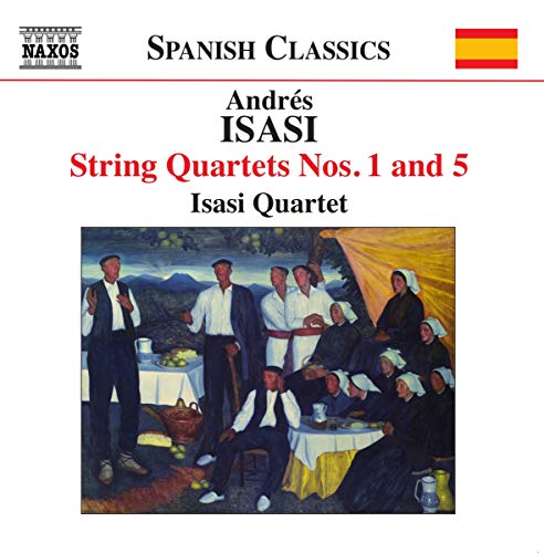 Isasi: String Quartets, Vol. 3 (Completed by K. Dobers)