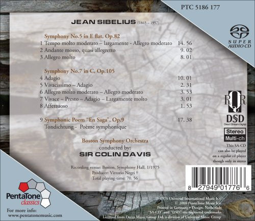 SYMPHONIES NOS. 5 & 7 SYMPHON