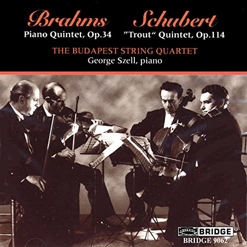 Brahms: Piano Quintet in F Minor - Schubert: Piano Quintet i