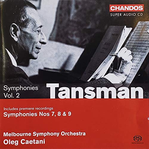 Tansman, A.: Symphonies, Vol. 2 - Nos. 7-9