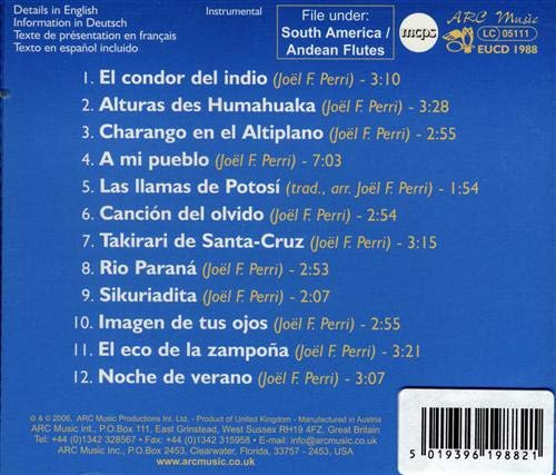 Joel F. Perri and Cedric Perry: The Very Best of Andean Flut