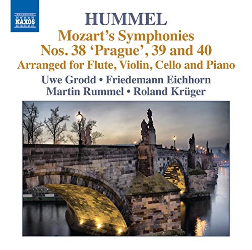 Mozart: Symphonies Nos. 38, 39, 40 (arr. Hummel)