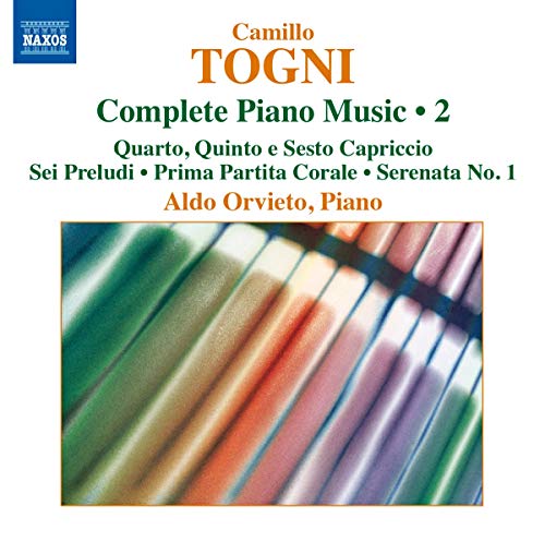 Togni: Complete Piano Music, Vol. 2
