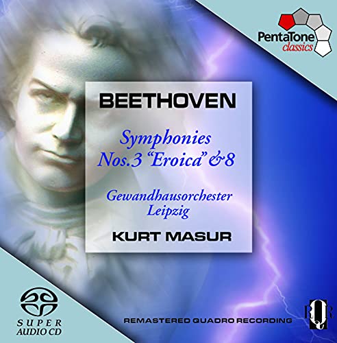 Beethoven: Symphonies nos. 4 & 7 / Masur, Gewandhaus Orchester Leipzig