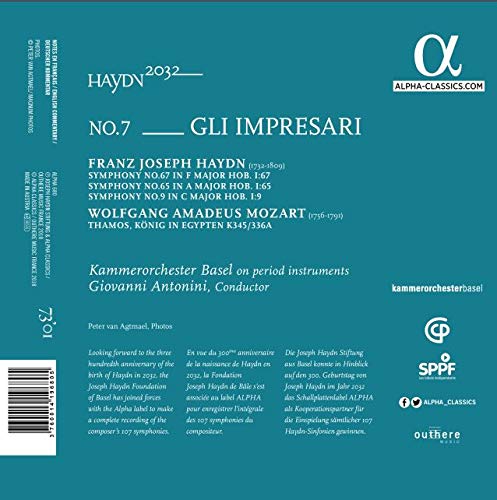 Haydn 2032, Vol. 7: Gli impresari