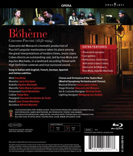 PUCCINI, G.: Bohème (La) (Teatro Real, 2006) (Blu-ray, NTSC)