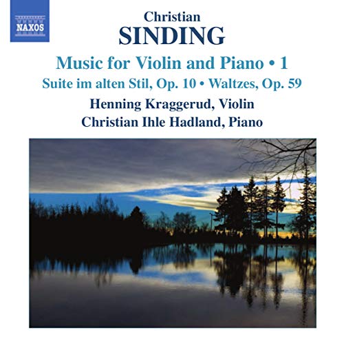 Sinding, C.: Violin and Piano Music, Vol. 1