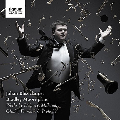 Works by Debussy, Françaix, Glinka, Milhaud & Prokofiev