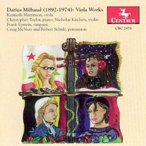 Milhaud: Viola Works