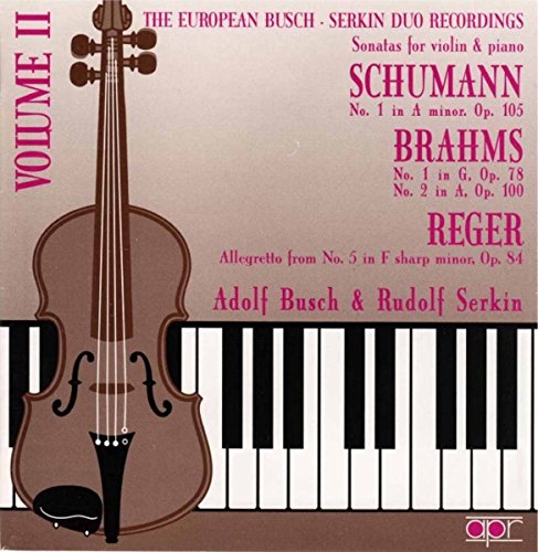 The European Busch-Serkin Duo Recordings, Vol. 2