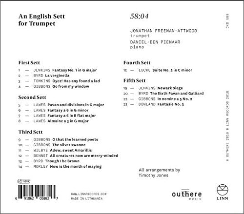 AN ENGLISH SETT FOR TRUMPET
