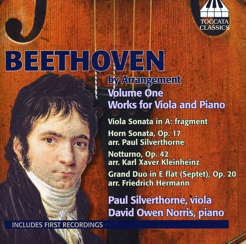 Beethoven By Arrangement, Vol. 1 Silverthorne, Norris