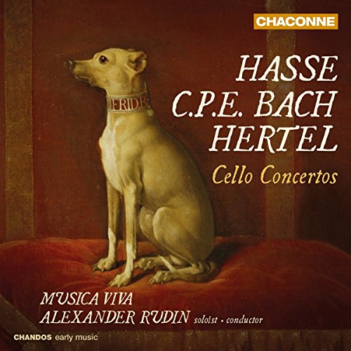 Hasse, C.P.E. Bach & Hertel: Cello Concertos