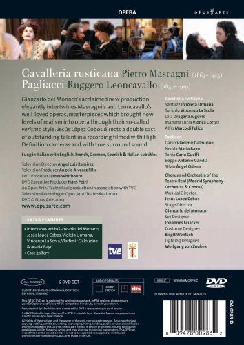 MASCAGNI, P.: Cavalleria Rusticana / LEONCAVALLO, R.: Paglia