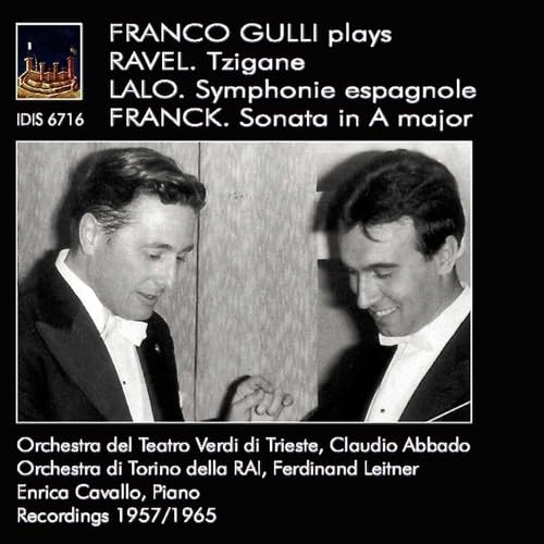 Ravel: Tzigane - Lalo: Symphonie espagnole - Franck: Violin