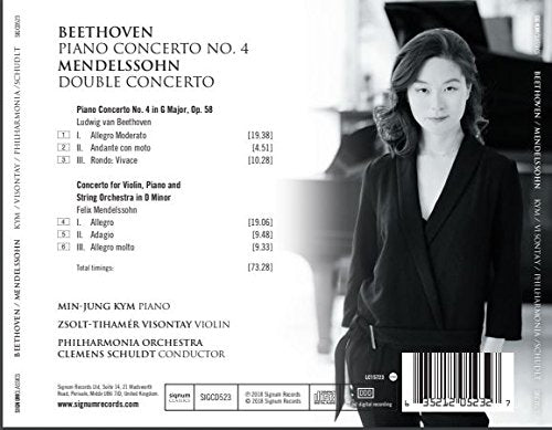 Beethoven: Piano Concertos No. 4 - Mendelssohn: Concerto for