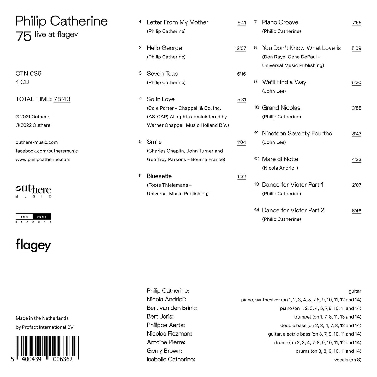75 (Live At Flagey)