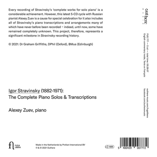 Stravinsky: The Complete Piano Solos & Transcriptions