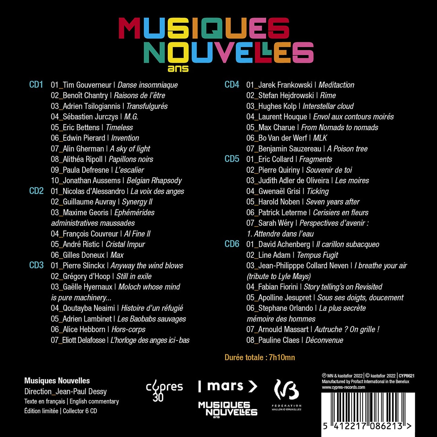 Musiques Nouvelles - Coffret Des 60 Ans