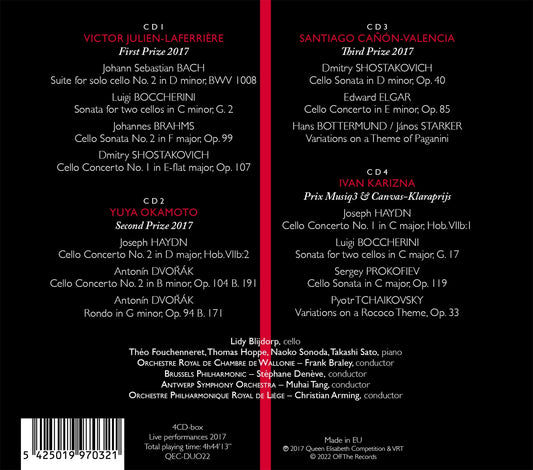 Queen Elisabeth Competition - Cello 2017