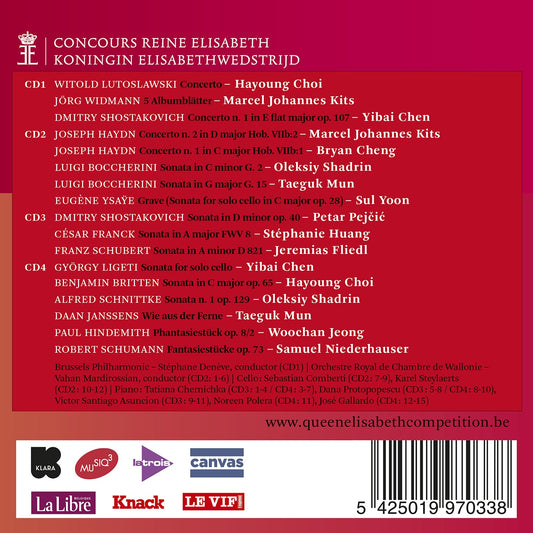 Queen Elisabeth Competition - Cello 2022 Various
