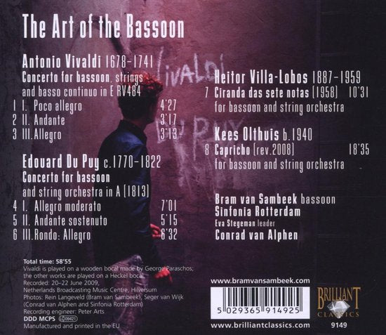 V 1: ART OF THE BASSOON