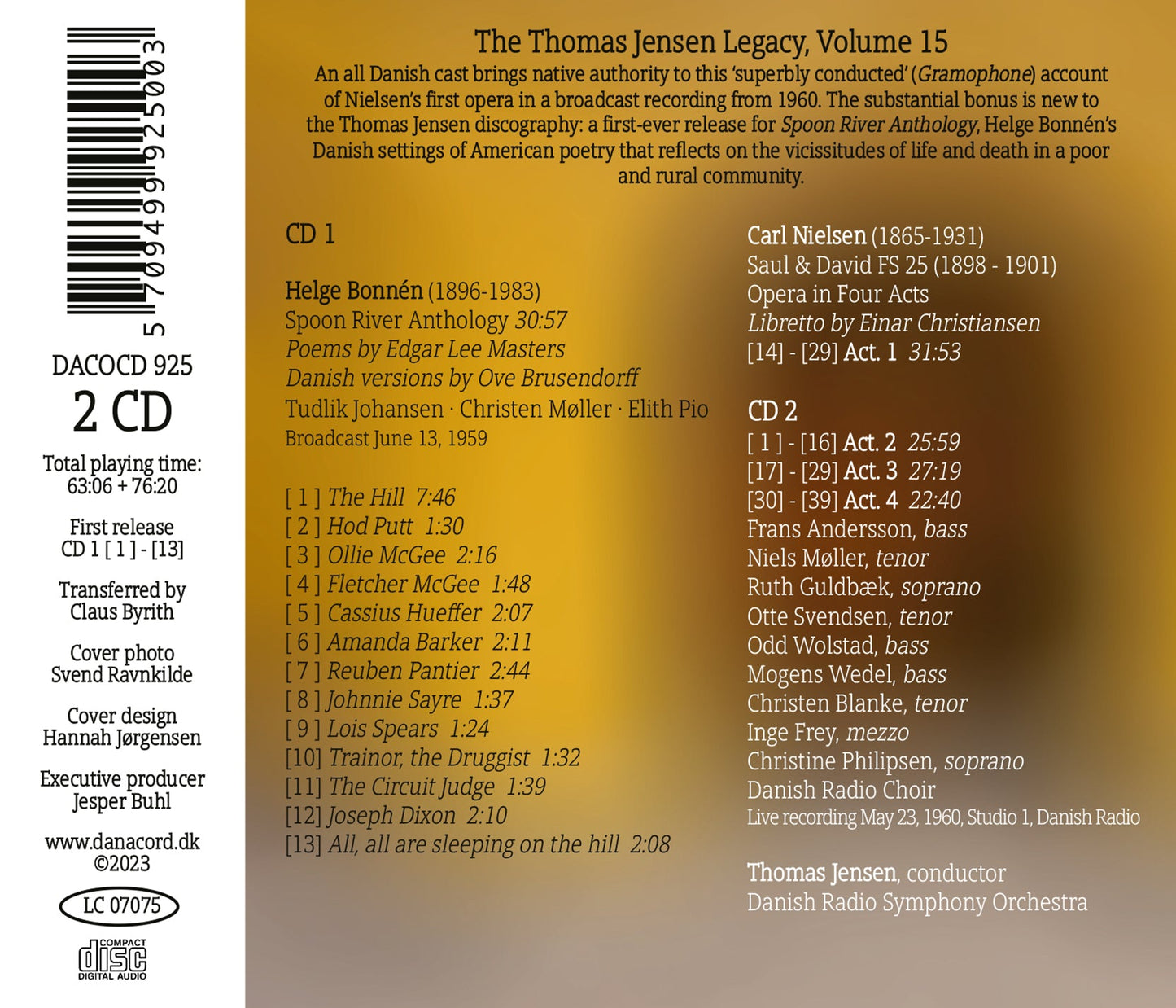 Bonnen & Nielsen: Thomas Jensen Legacy, Vol. 15