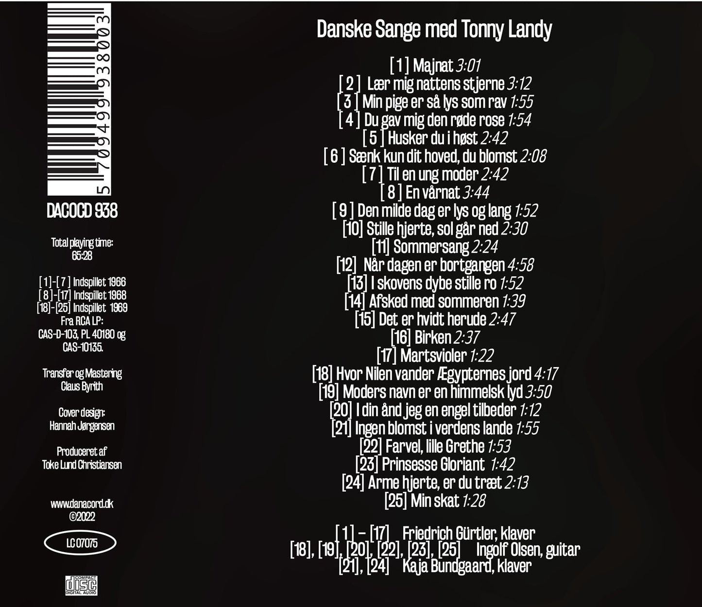 Danish Songs