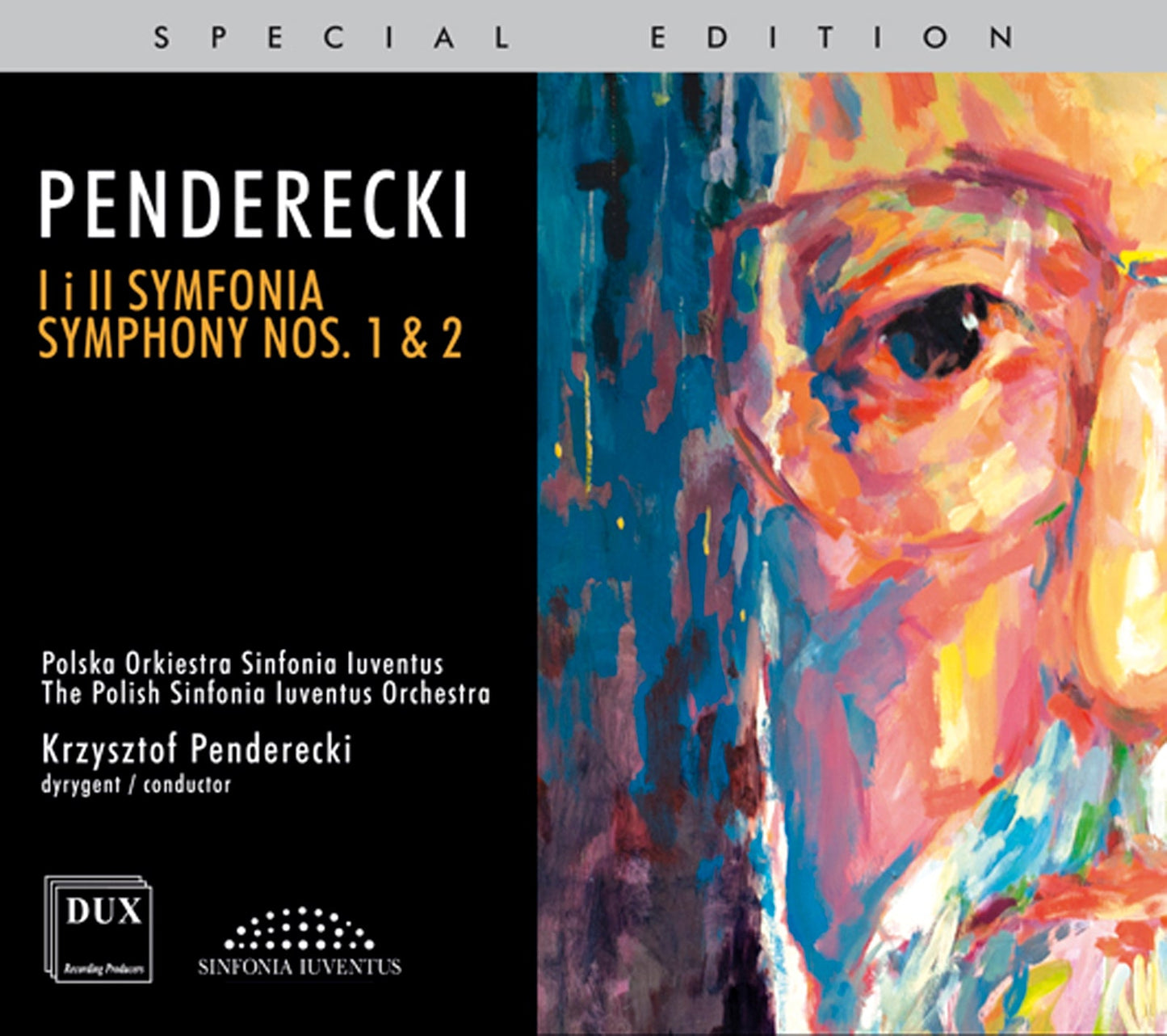 Symphony Nos.1 And 2 Polish Sinfonia Iuventus Orchestra, Penderecki