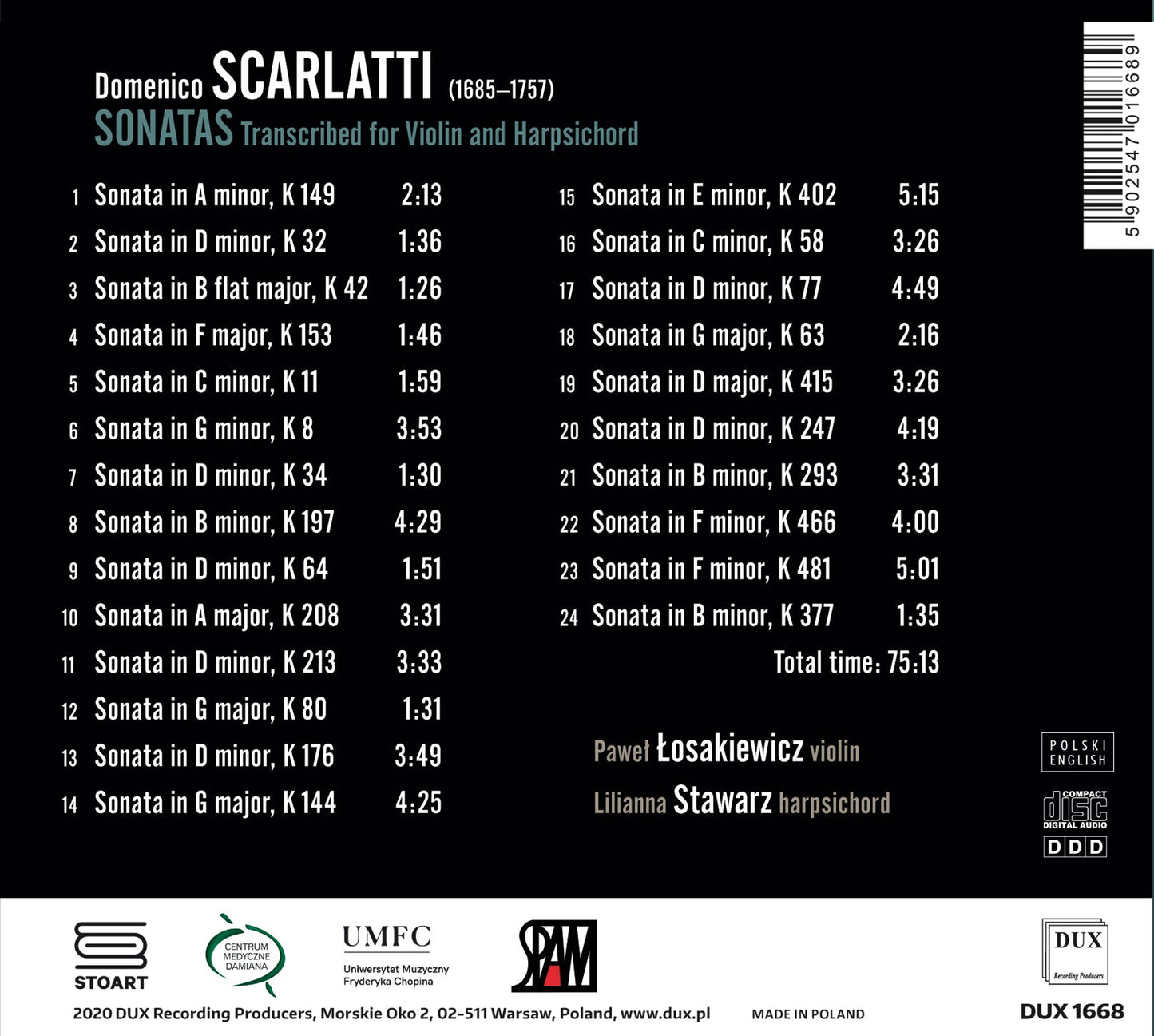 Scarlatti: Sonatas