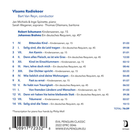 Brahms & Schumann: Ein Menschliches Requiem
