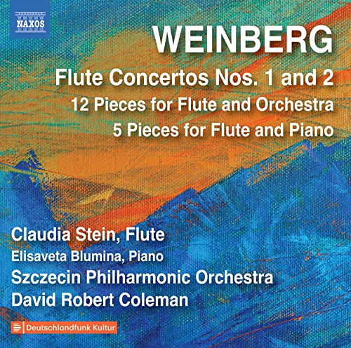 Weinberg: Flute Concertos Nos. 1 & 2 - 12 Miniatures - 5 Pie