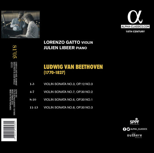 Beethoven: Violin Sonatas Nos. 3, 6, 7 & 8